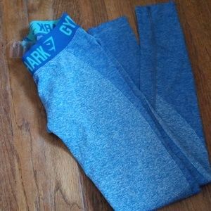 Gymshark flex leggings in blue